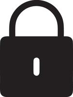 Lock security icon symbol vector image. Illustration of the key secure access system vector design. EPS 10