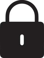 Lock security icon symbol vector image. Illustration of the key secure access system vector design. EPS 10