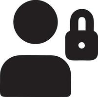 Lock security icon symbol vector image. Illustration of the key secure access system vector design. EPS 10