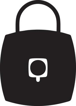 Lock security icon symbol vector image. Illustration of the key secure access system vector design. EPS 10