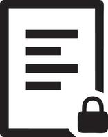 Lock security icon symbol vector image. Illustration of the key secure access system vector design. EPS 10