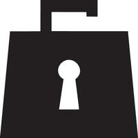 Lock security icon symbol vector image. Illustration of the key secure access system vector design. EPS 10