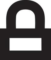 Lock security icon symbol vector image. Illustration of the key secure access system vector design. EPS 10