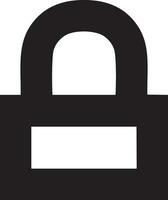 Lock security icon symbol vector image. Illustration of the key secure access system vector design. EPS 10