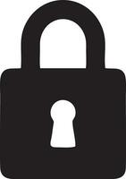 Lock security icon symbol vector image. Illustration of the key secure access system vector design. EPS 10