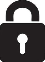 Lock security icon symbol vector image. Illustration of the key secure access system vector design. EPS 10