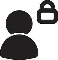 Lock security icon symbol vector image. Illustration of the key secure access system vector design. EPS 10