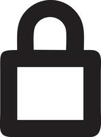 Lock security icon symbol vector image. Illustration of the key secure access system vector design. EPS 10