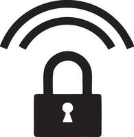 Lock security icon symbol vector image. Illustration of the key secure access system vector design. EPS 10