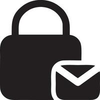 Lock security icon symbol vector image. Illustration of the key secure access system vector design. EPS 10