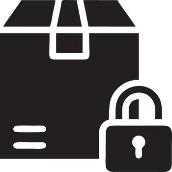 Lock security icon symbol vector image. Illustration of the key secure access system vector design. EPS 10