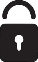 Lock security icon symbol vector image. Illustration of the key secure access system vector design. EPS 10