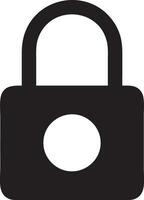 Lock security icon symbol vector image. Illustration of the key secure access system vector design. EPS 10