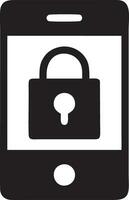 Lock security icon symbol vector image. Illustration of the key secure access system vector design. EPS 10