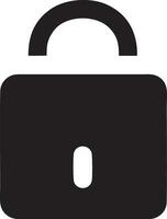 Lock security icon symbol vector image. Illustration of the key secure access system vector design. EPS 10