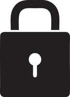 Lock security icon symbol vector image. Illustration of the key secure access system vector design. EPS 10