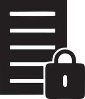 Lock security icon symbol vector image. Illustration of the key secure access system vector design. EPS 10