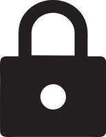 Lock security icon symbol vector image. Illustration of the key secure access system vector design. EPS 10