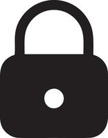 Lock security icon symbol vector image. Illustration of the key secure access system vector design. EPS 10