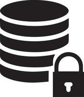 Lock security icon symbol vector image. Illustration of the key secure access system vector design. EPS 10