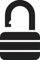 Lock security icon symbol vector image. Illustration of the key secure access system vector design. EPS 10