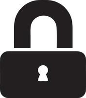 Lock security icon symbol vector image. Illustration of the key secure access system vector design. EPS 10