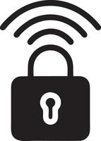 Lock security icon symbol vector image. Illustration of the key secure access system vector design. EPS 10