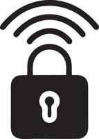 Lock security icon symbol vector image. Illustration of the key secure access system vector design. EPS 10