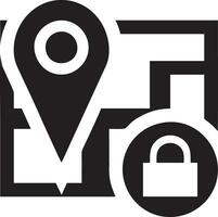 Lock security icon symbol vector image. Illustration of the key secure access system vector design. EPS 10