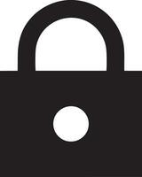 Lock security icon symbol vector image. Illustration of the key secure access system vector design. EPS 10