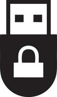 Lock security icon symbol vector image. Illustration of the key secure access system vector design. EPS 10