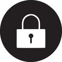 Lock security icon symbol vector image. Illustration of the key secure access system vector design. EPS 10