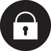 Lock security icon symbol vector image. Illustration of the key secure access system vector design. EPS 10