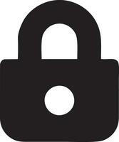 Lock security icon symbol vector image. Illustration of the key secure access system vector design. EPS 10