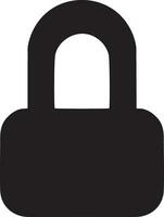 Lock security icon symbol vector image. Illustration of the key secure access system vector design. EPS 10