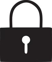 Lock security icon symbol vector image. Illustration of the key secure access system vector design. EPS 10