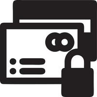 Lock security icon symbol vector image. Illustration of the key secure access system vector design. EPS 10