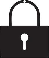 Lock security icon symbol vector image. Illustration of the key secure access system vector design. EPS 10