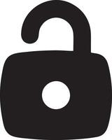 Lock security icon symbol vector image. Illustration of the key secure access system vector design. EPS 10