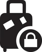 Lock security icon symbol vector image. Illustration of the key secure access system vector design. EPS 10