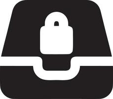 Lock security icon symbol vector image. Illustration of the key secure access system vector design. EPS 10