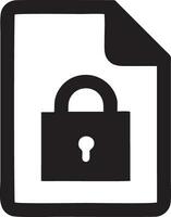 Lock security icon symbol vector image. Illustration of the key secure access system vector design. EPS 10