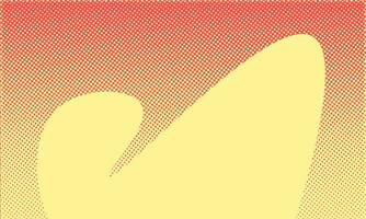 Abstract gradient sunset color pop art design halftone background. Comic book dotted halftone texture vector