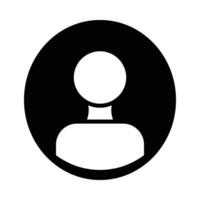 Profile Vector Glyph Icon For Personal And Commercial Use.