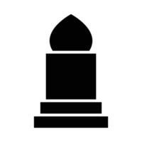Grave Vector Glyph Icon For Personal And Commercial Use.