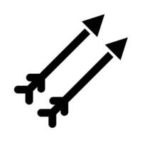 Arrows Vector Glyph Icon For Personal And Commercial Use.