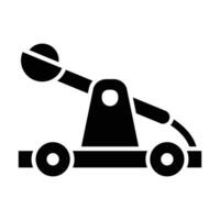 Catapult Vector Glyph Icon For Personal And Commercial Use.