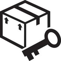 Lock security icon symbol vector image. Illustration of the key secure access system vector design. EPS 10