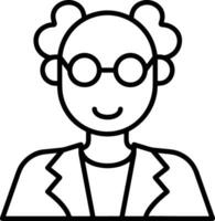 Teacher icon symbol vector image. Illustration of the training business school classroom icon design image.