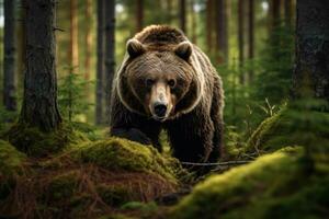 oso en la naturaleza foto